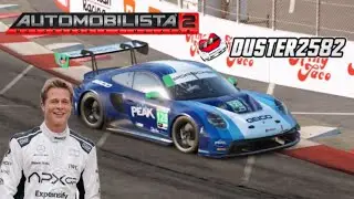 Automobilista 2 Sonny Hayes’ Porsche 992 GT3 R (3-Lap Sprint @ Long Beach)