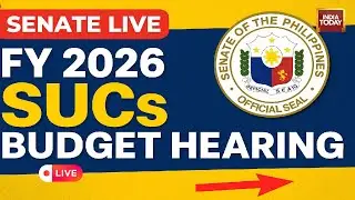 Senate of the Philippines LIVE: FY 2026 Budget Hearing for State Universities & Colleges | LIVE