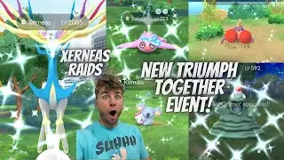 ✨Playing The *NEW* Triumph Together Event In Pokemon Go with *NEW* Event Exclusive Eggs!✨ (LIVE!)