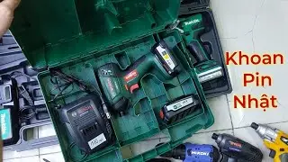 Khoan Pin Bắn Vít Nhật Bãi 23-01 | Máy Nhật Hàng Thùng Tuyển Chọn