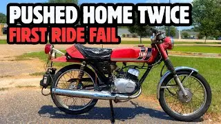 Rescuing the Tiniest RD: 1974 Yamaha RD60