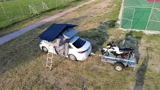 έκανα το αυτοκίνητο μου camper - TOYOTA COROLLA 1.5 sedan