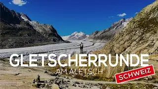Wie NAH kommen wir ran? | ALETSCHGLETSCHER - Schweiz [4K]