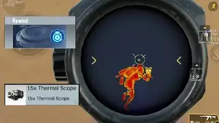 Using Rewind class for the first time | Thermal scope gameplay | cod mobile