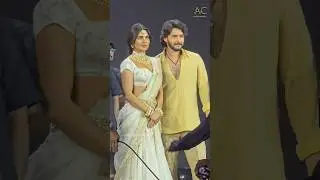 Mahesh Babu & Priyanka Chopra at Varanasi movie Globetrotter Event #maheshbabu  #priyankachopra
