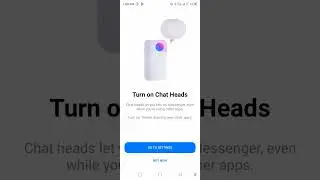 how to activate chathead in messenger