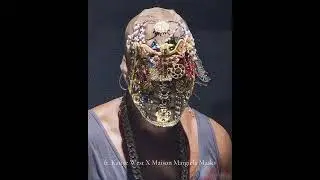 Kanye West and Maison Margiela Masks by Crimson Talks #KanyeWest #Ye #margiela #masks #Styleyez