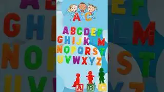 Abc song for kids #shorts #abcsong #nurseryrhymes