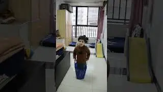Kids Jumping Fun in Bags | Fun Activity for Kids | Learn with Hamdan #learning #fun #action