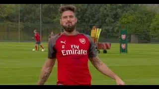 GIROUD IN GOAL?! | What happened after training