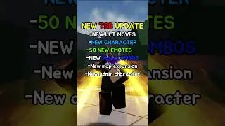 NEW TSB UPDATE!!! | The Strongest Battlegrounds #roblox #robloxedit #robloxmemes #tsbg