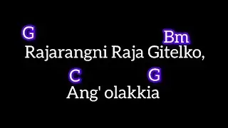 Rajarangni Raja Gitelko❤️~Chords