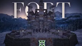FORT | 4X4 | Anti-Siege | Rust Base Design 2025.