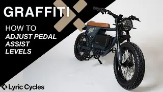 Lyric Cycles Graffiti X | Changing the Pedal Assist Levels