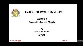 PERSPECTIVE PROCESS MODELS|TRADITIONAL PROCESS MODEL|SDLC|SOFTWARE PROCESS |SOFTWARE ENGINEERING