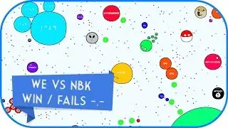 Agar.io AW Vs〖ƝƁƘ〗- Mini Fails - Best Tricks
