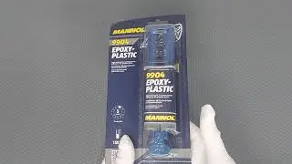 9904 Mannol Клей двухкомпонентный для пластмасс epoxy-plastic (30g)