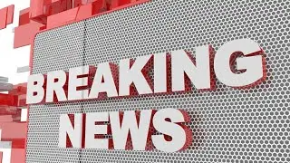 Breaking News Red Intro Animation - Cinema 4D
