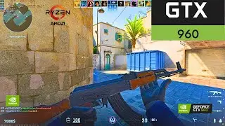 CS2 : GTX 960 4GB + Ryzen 5 5500