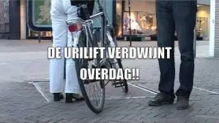 URILIFT toillet verdwijnt overdag
