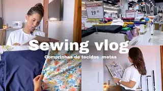 Compras de tecidos, metas não cumpridas em 2025, tecidos que não usei 