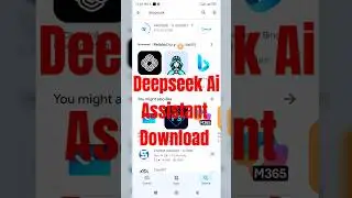 How To Download Deepseek Ai assistant. Deepseek download Letest Version 2025. #deepseekai #deepseek