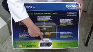 Brother MFC J5920dw Unboxing & Setup