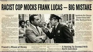 NEWS 1971: Racist Cop Insults Frank Lucas, What Happens Next Shocks Everyone