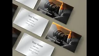 Photography Business Card | Clean & Premium Look