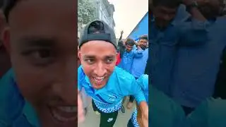 Aaron denim cricket match, weaving King Champion 