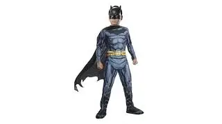 MUST SEE review for SuperHero/Cosplay !! Rubie's Classic Batman Children's Costume