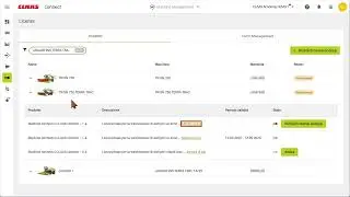 CLAAS connect &ndash; Gestione delle licenze