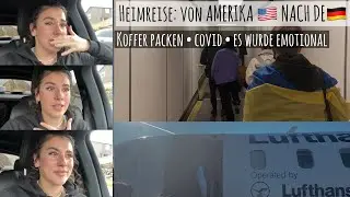 von Amerika 🇺🇸 zurück nach Deutschland 🇩🇪 | Koffer packen nach einem Monat | au pair | 🍃✈️?