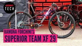 Ramona Forchini's Superior Team XF 29 | GMBN Tech Pro Bike Check