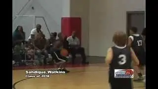Sahdique Watkins - Class of 2018 - Basketball Spotlight Baby Ballers Showcase Highlights - Ballin365