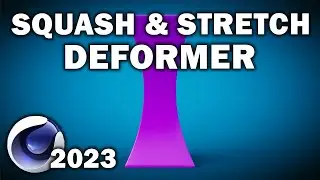 Cinema 4d 2023: Деформатор сжатия и растяжения