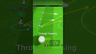 I like passing skill 🥰 (Through Passing)✅ #efootball #efootball2024 #efootballmobile2024