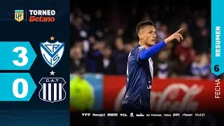 V&Eacute;LEZ 3 - 0 TALLERES | Resumen del partido | #TorneoBetano 2024