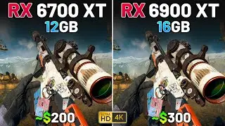 RX 6700 XT vs RX 6900 XT in 2026 | Test in 15 Games | 4K