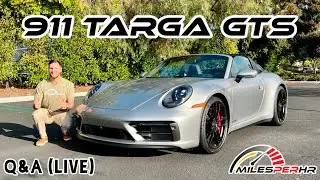2022 Porsche 911 Targa 4 GTS Q&A (Live)