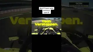 Best F1 team Radio 🎧 Part. 12