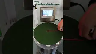 Cutting disc static balance test machine