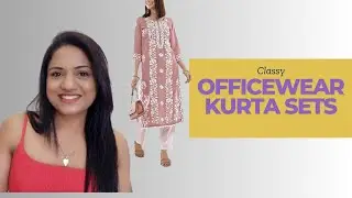 Amazon office wear kurta sets haul | Ria Rajendran