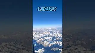 Delhi to Ladakh flight booking tip. #travel #ladakh #ladakhtrip