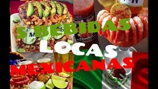 5 BEBIDAS locas MEXICANAS