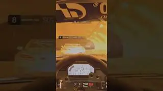Mustang GT3 flying on Trial Mountain in the Dark #shorts #gt7 #simracing #granturismo7#racing#gaming
