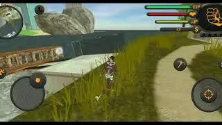 Rope Hero 3 how to steal a tank and a helicopter