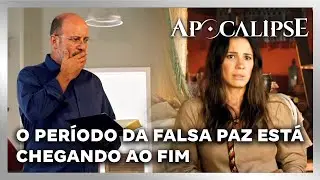 NOVELA APOCALIPSE: Pastor Jonas e Zoe lembram que per&iacute;odo da falsa paz est&aacute; chegando ao fim