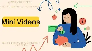 Paying back credit cards | Expense tracking | keeping organized | debt free journey