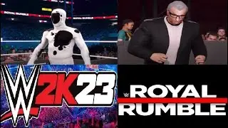 WWE 2K23 Random Created Superstar Royal Rumble